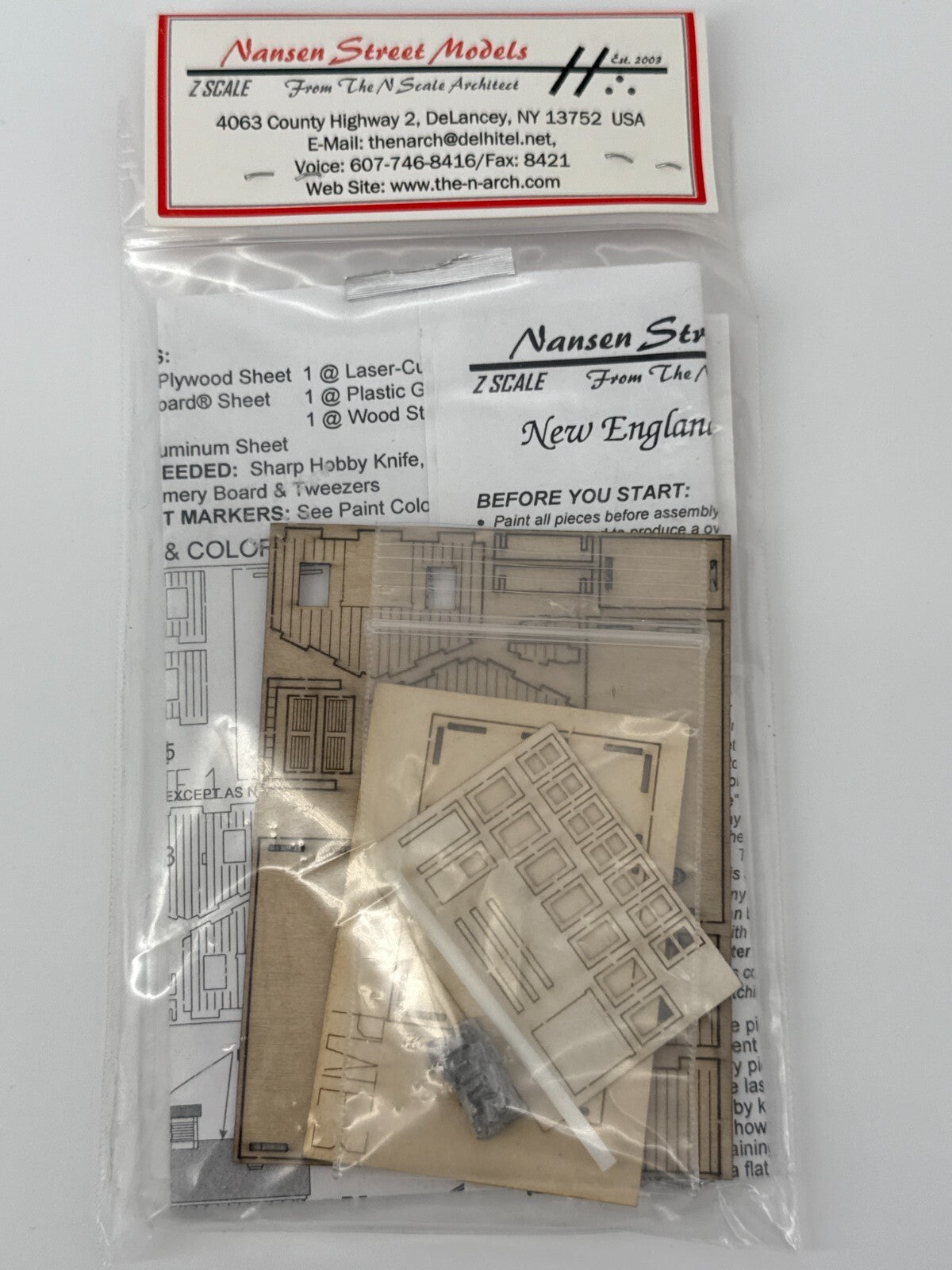 Z Scale Maple Syrup Boxed Set 2007 NSC Convention EXC Opened Incomplete