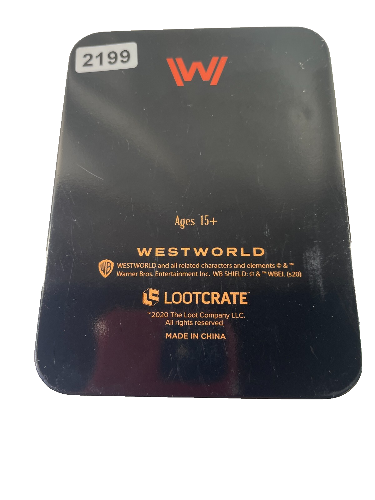 Westworld Playing Cards Deck & Tin Loot Crate Exclusive HBO New Sealed