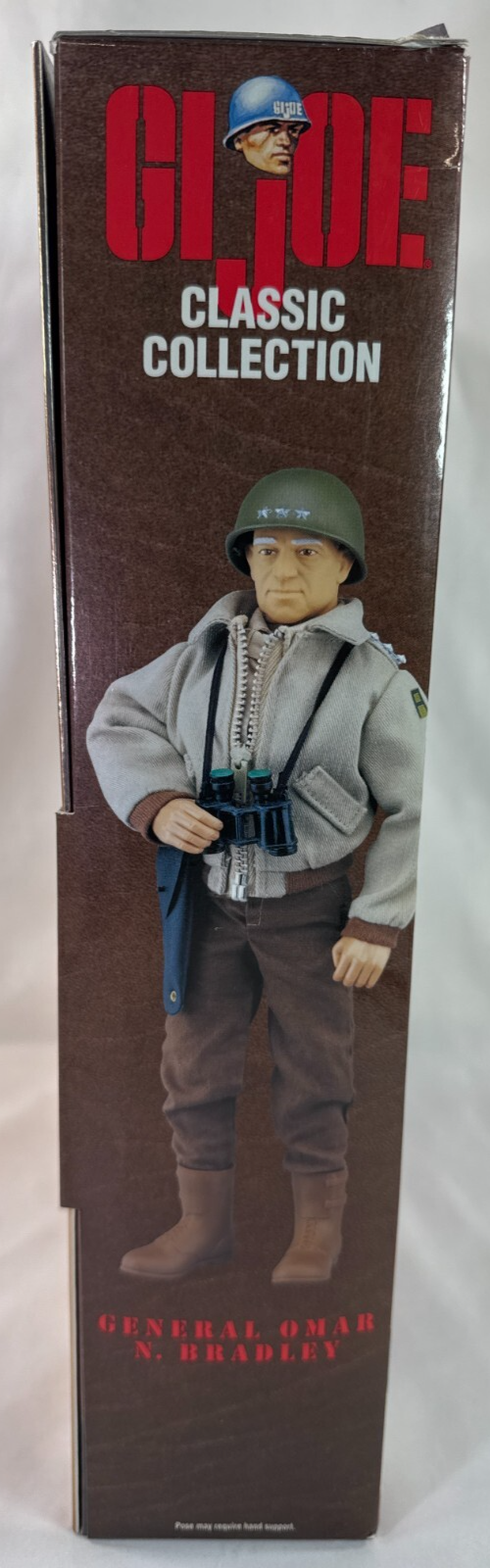 GI Joe Classic Gen. Omar Bradley 12" Figure 1998 Hasbro WWII Commander New MIB