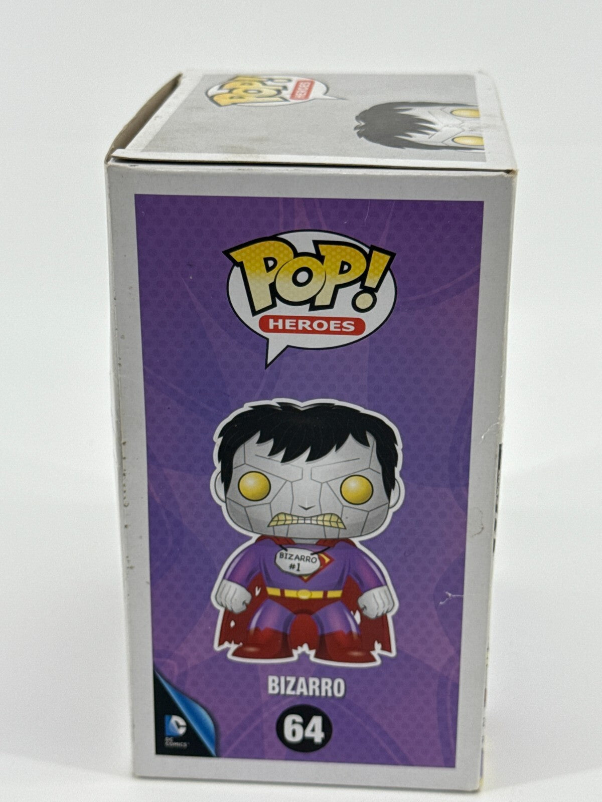 Funko Pop DC Super Heroes #64 Bizarro Vaulted 2014 Vinyl Figure NIB Rare HTF