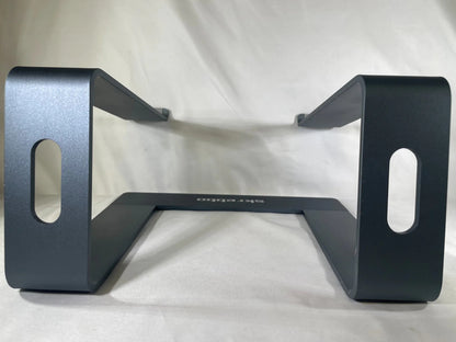 Skrebba Silver Laptop Stand 10-15.6" Ergonomic Riser Ventilated Aluminum Alloy