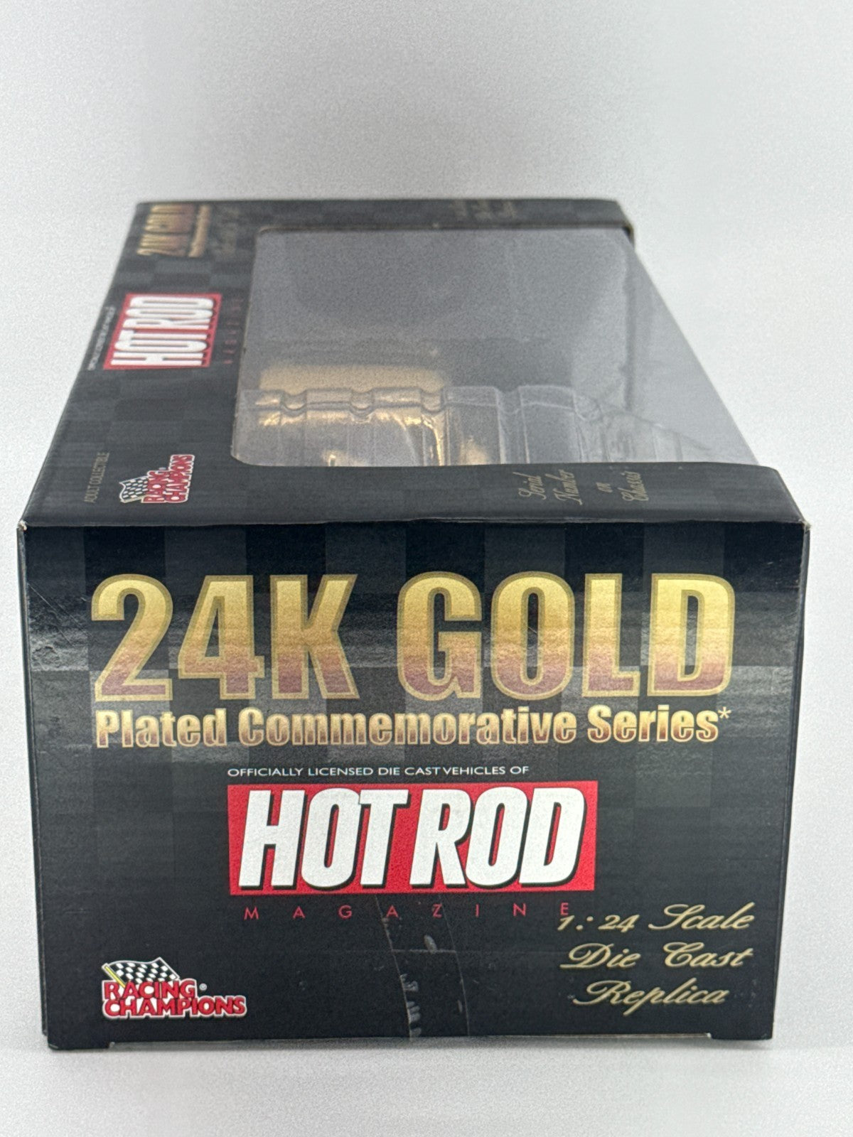 Racing Champions 1:24 24K Gold Plated ‘41 Willys Coupe– HOT ROD Magazine Limited