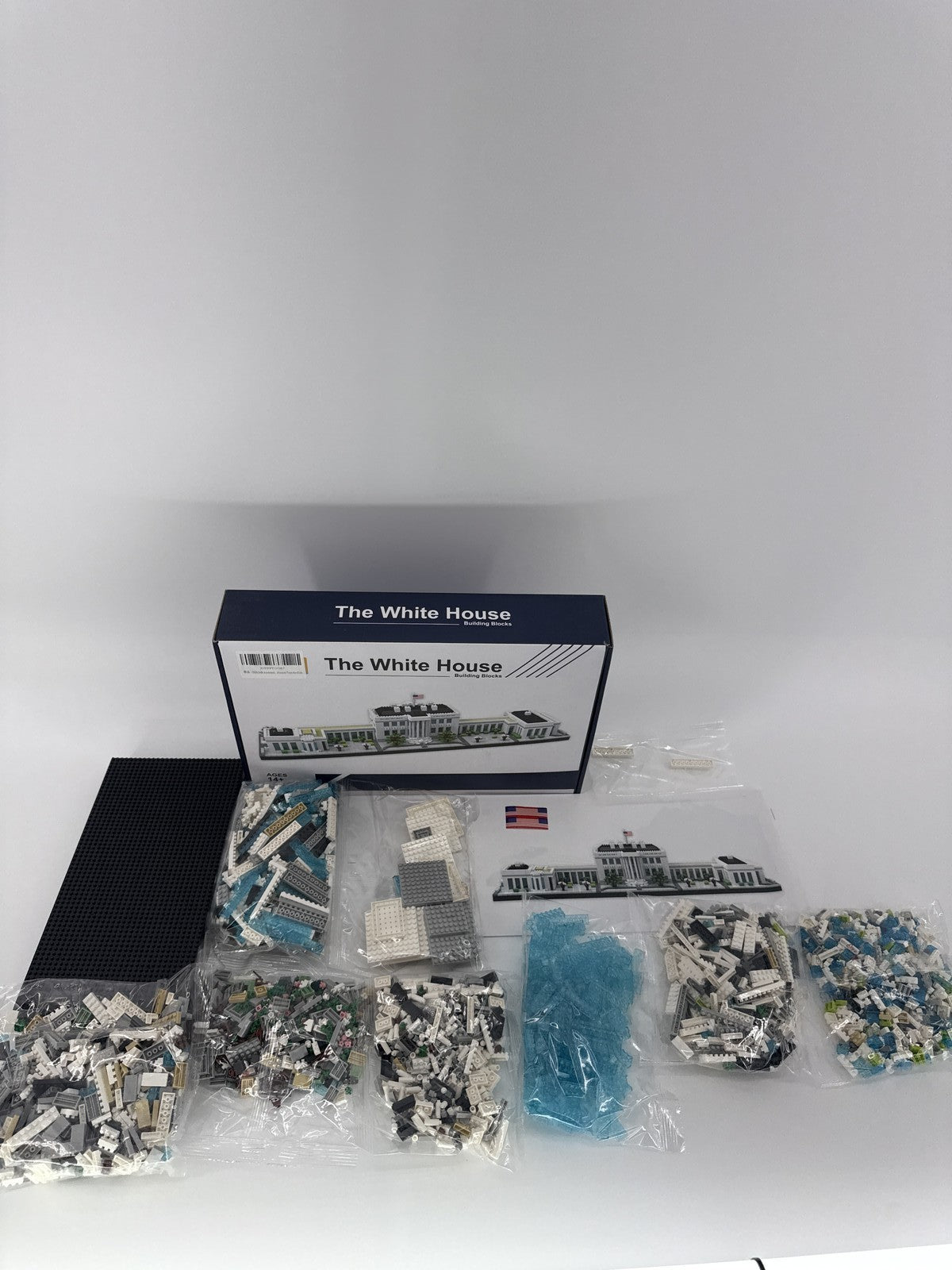 The White House Architecture Building Blocks Kit 3520+ Pcs Model 8008 Ages 14+