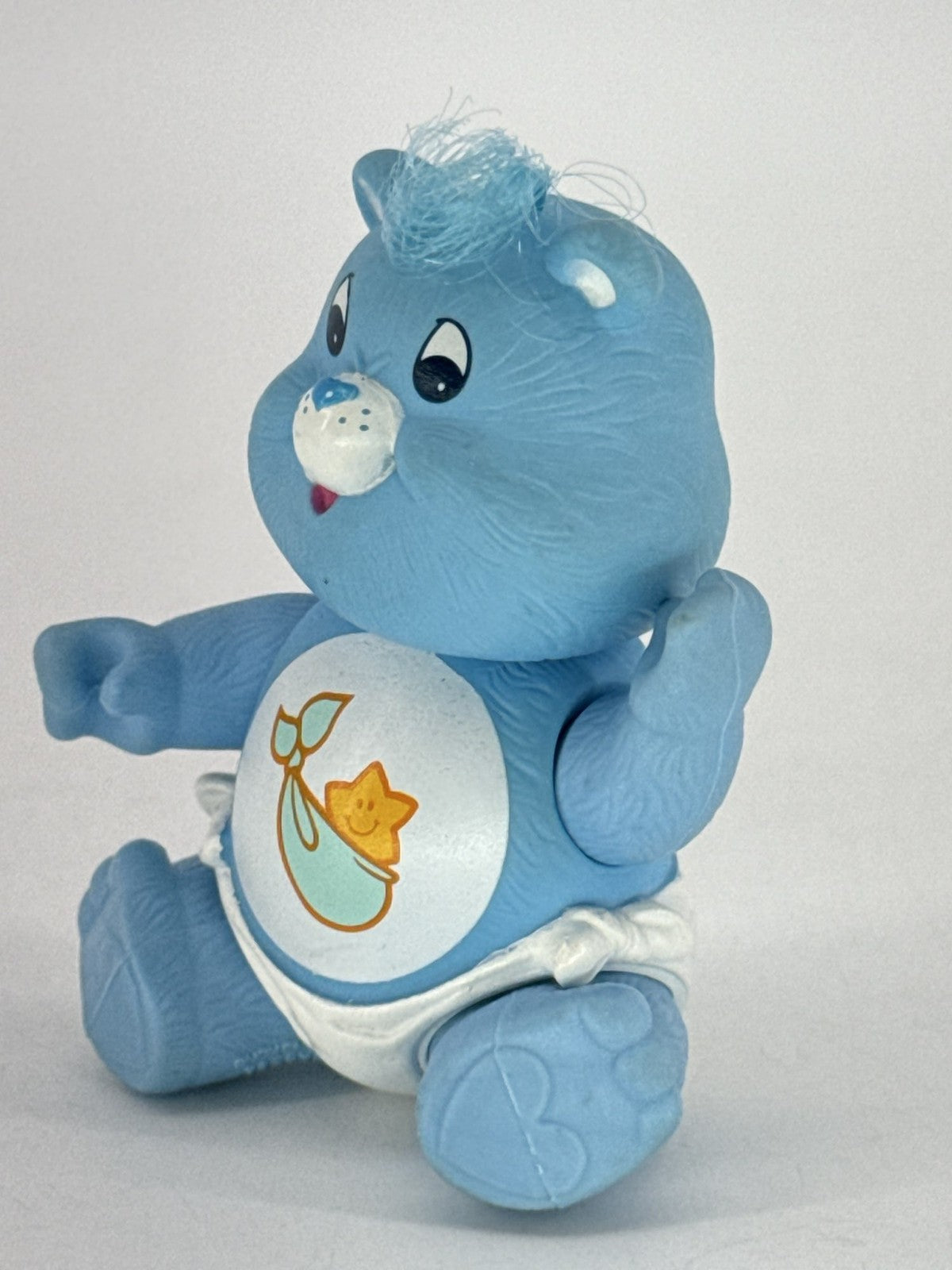 1984 Kenner Care Bears Baby Tugs Bear Blue