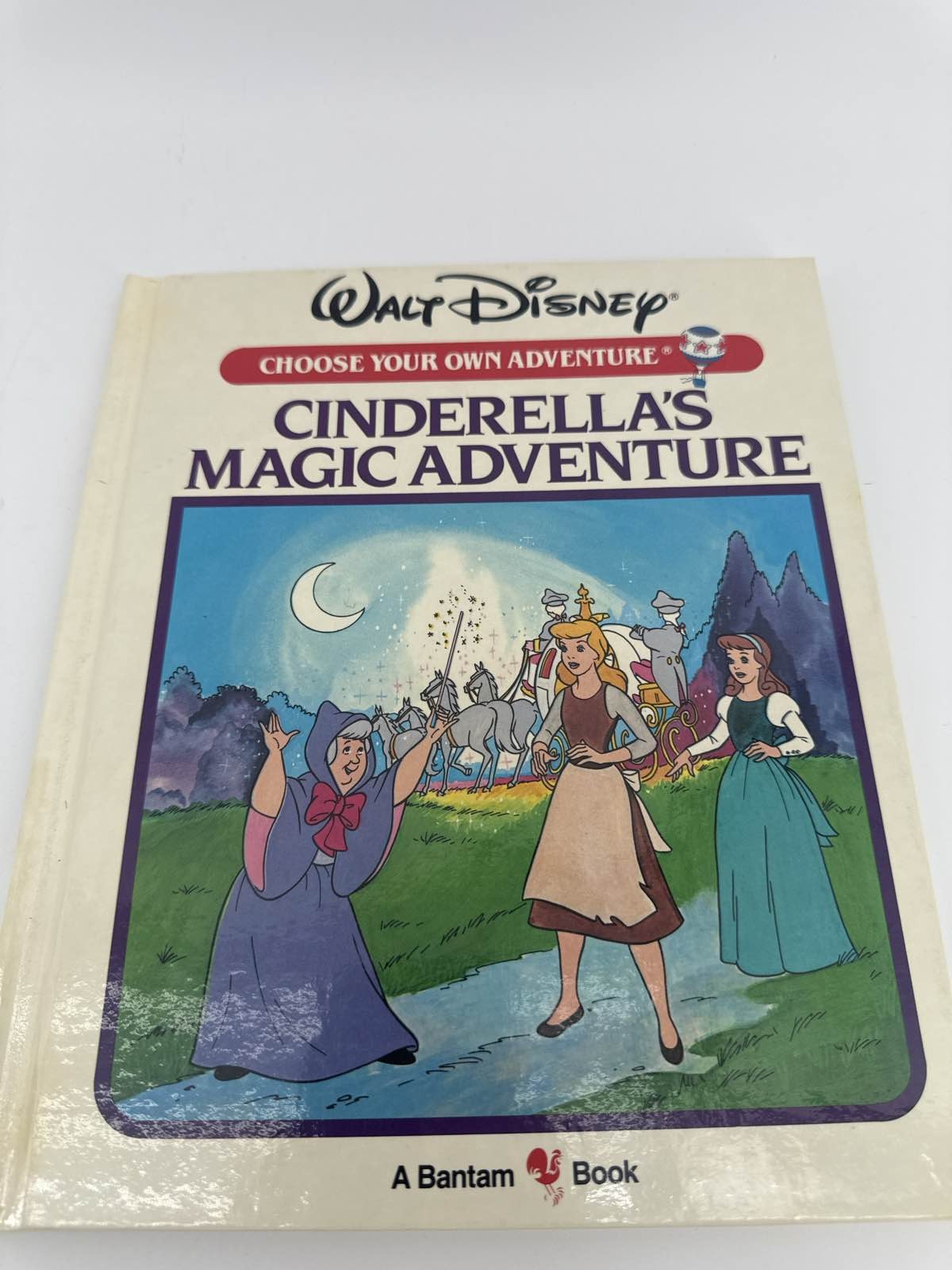 Disney Cinderella's Magic Adventure Book 1985