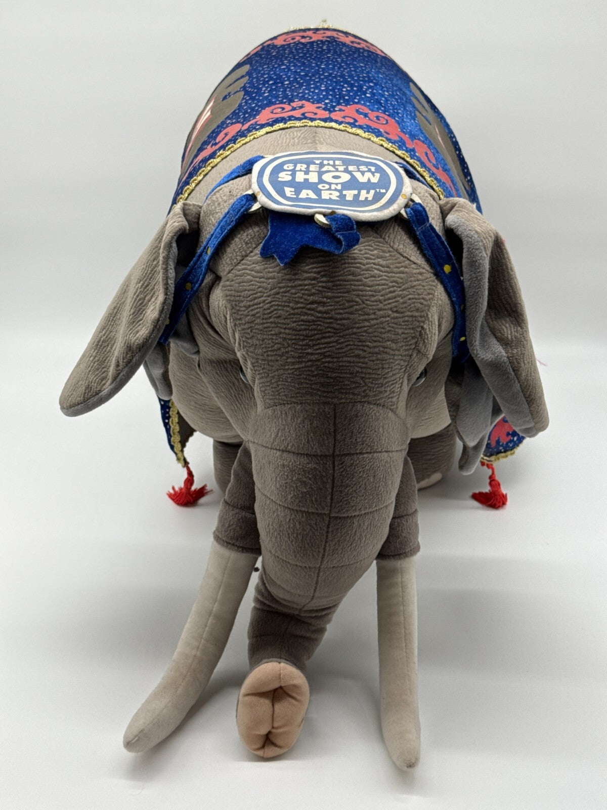 Ringling Bros Barnum Bailey Circus Elephant 141st Edition Plush 28” Feld