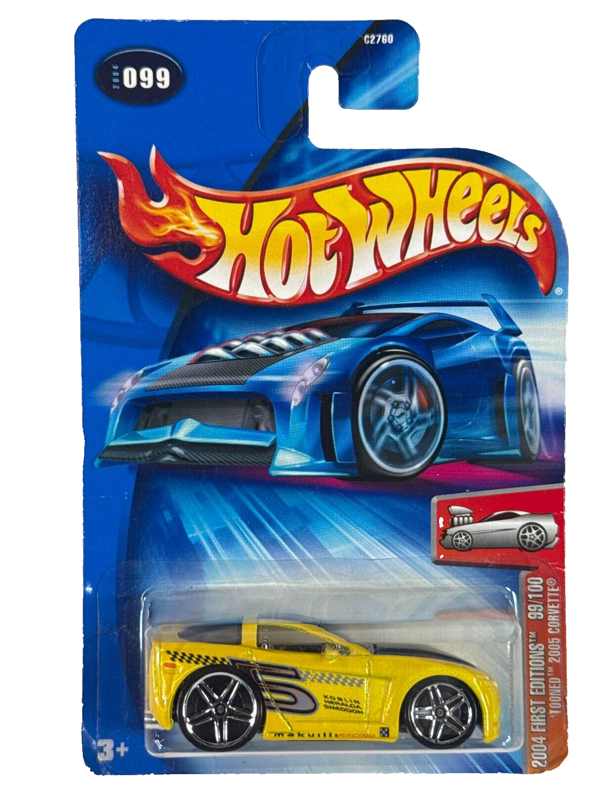 💥Hot Wheels 2004 First Editions Tooned Lot of 6 Die-Cast Cars Factory Sealed💥