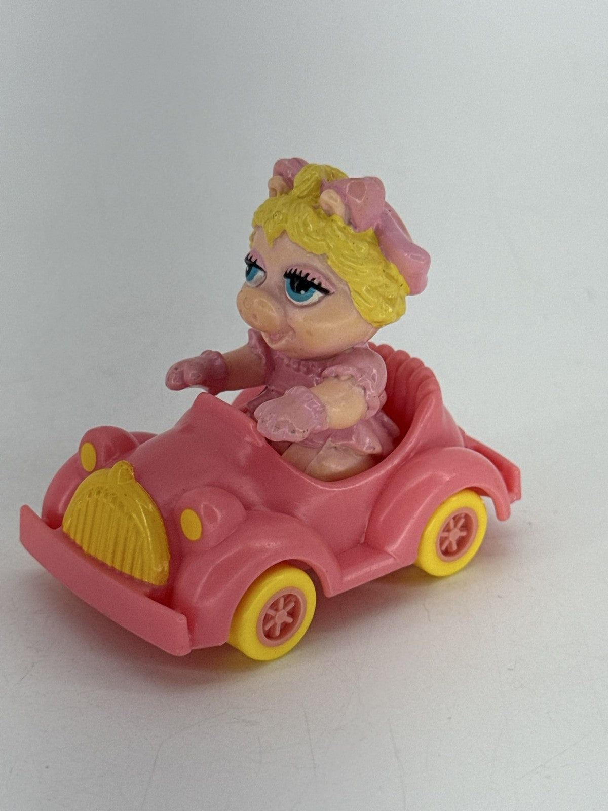 1986 McDonald's Muppet Babies Toys Kermit Miss Piggy Gonzo Fozzie