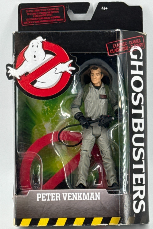 2016 Mattel Ghostbusters Peter Venkman 6" Figure Bill Murray No-Ghost NEW