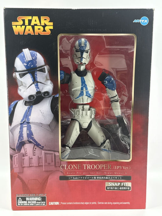Star Wars Clone Trooper EP3 Ver ARTFX Kotobukiya 1/7 Snap Fit Vinyl Model Kit