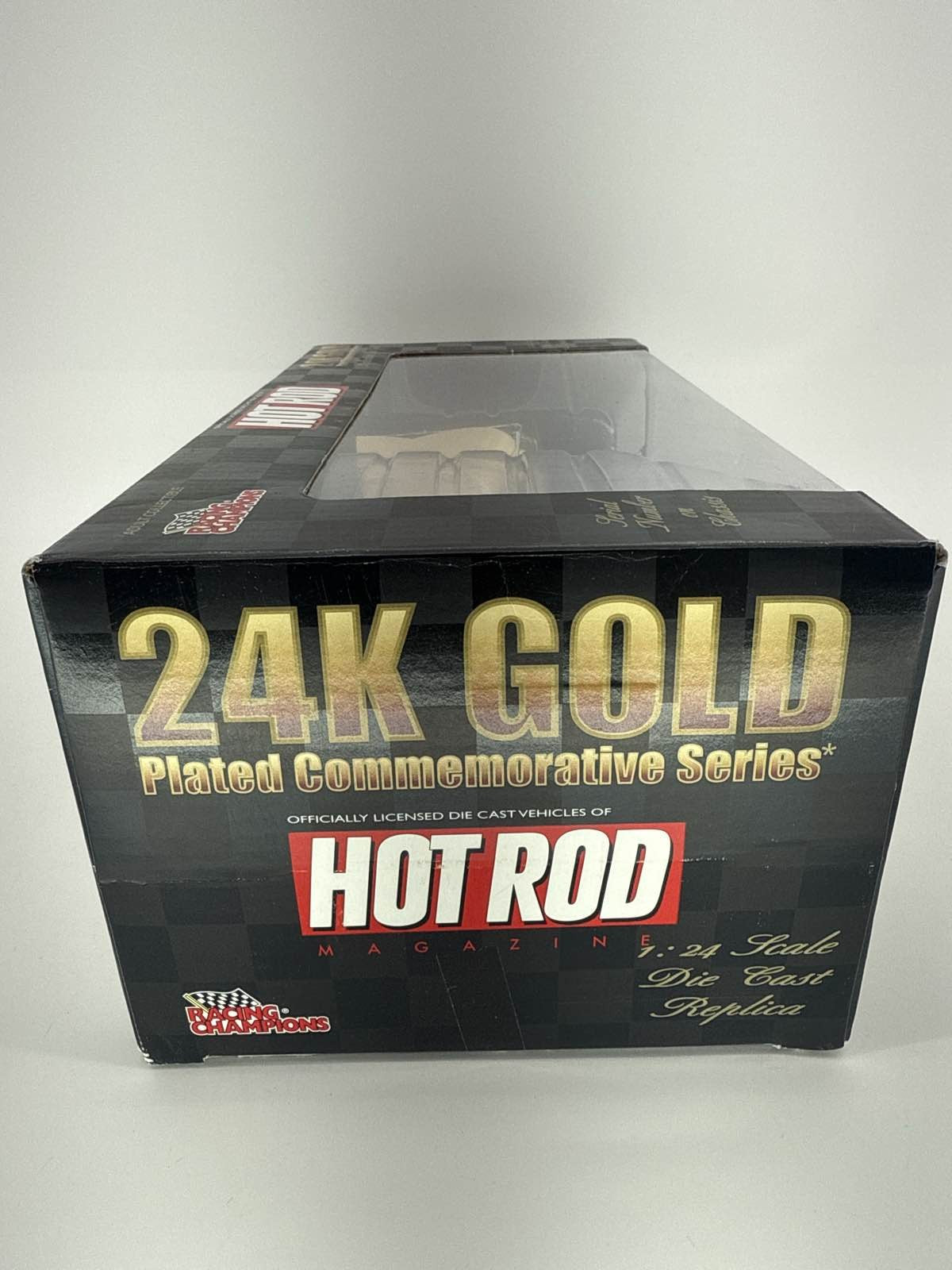 Racing Champions Hot Rod 24K Gold Plated 1:24 Diecast 1 of 4,998 Reflections