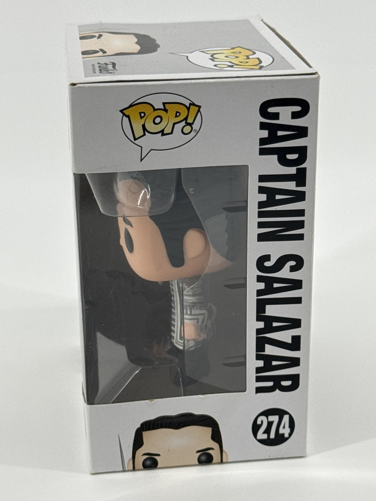 Funko Pop Pirates Of The Caribbean Captain Salazar 274 Figure Vinyl Boxed Black