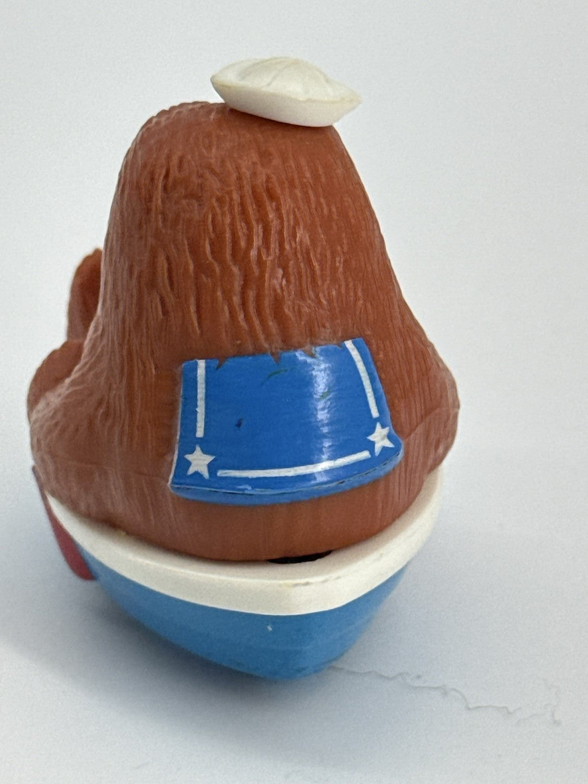 Sesame Street Snuffy Snuffleupagus Boat PVC Figure