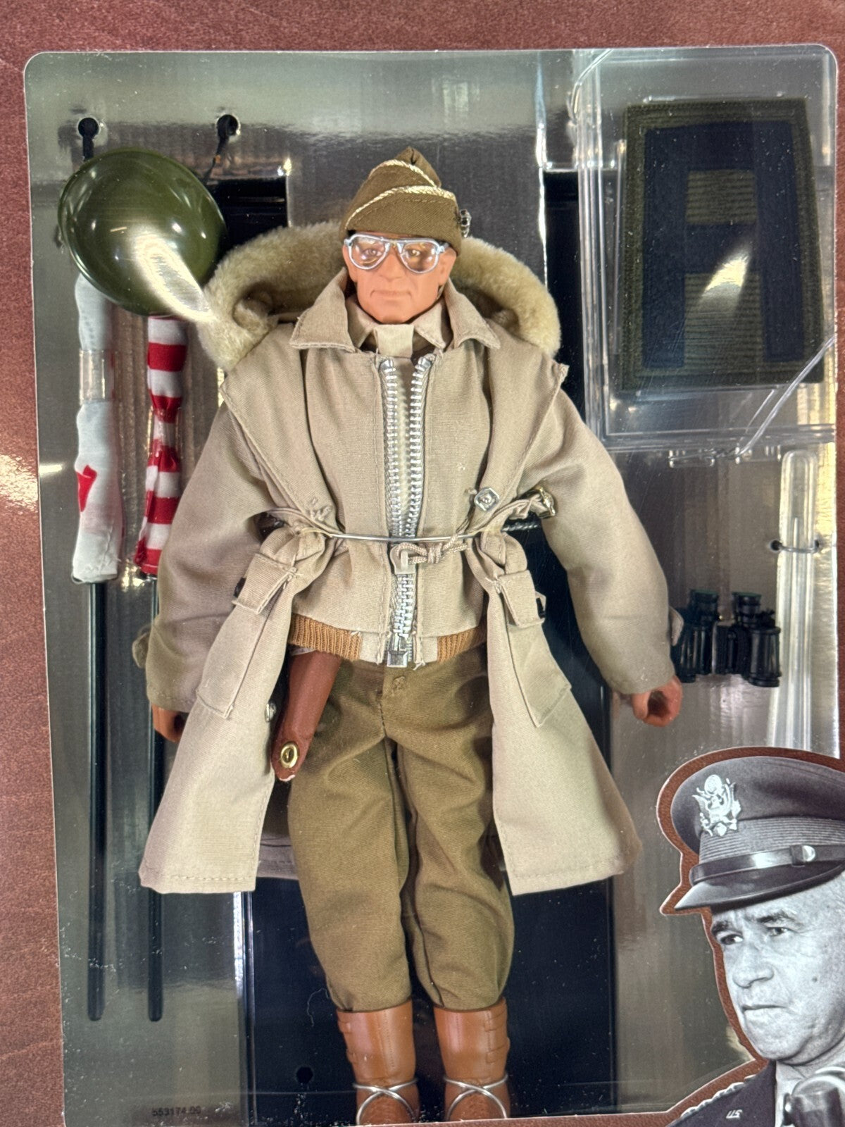GI Joe Classic Gen. Omar Bradley 12" Figure 1998 Hasbro WWII Commander New MIB