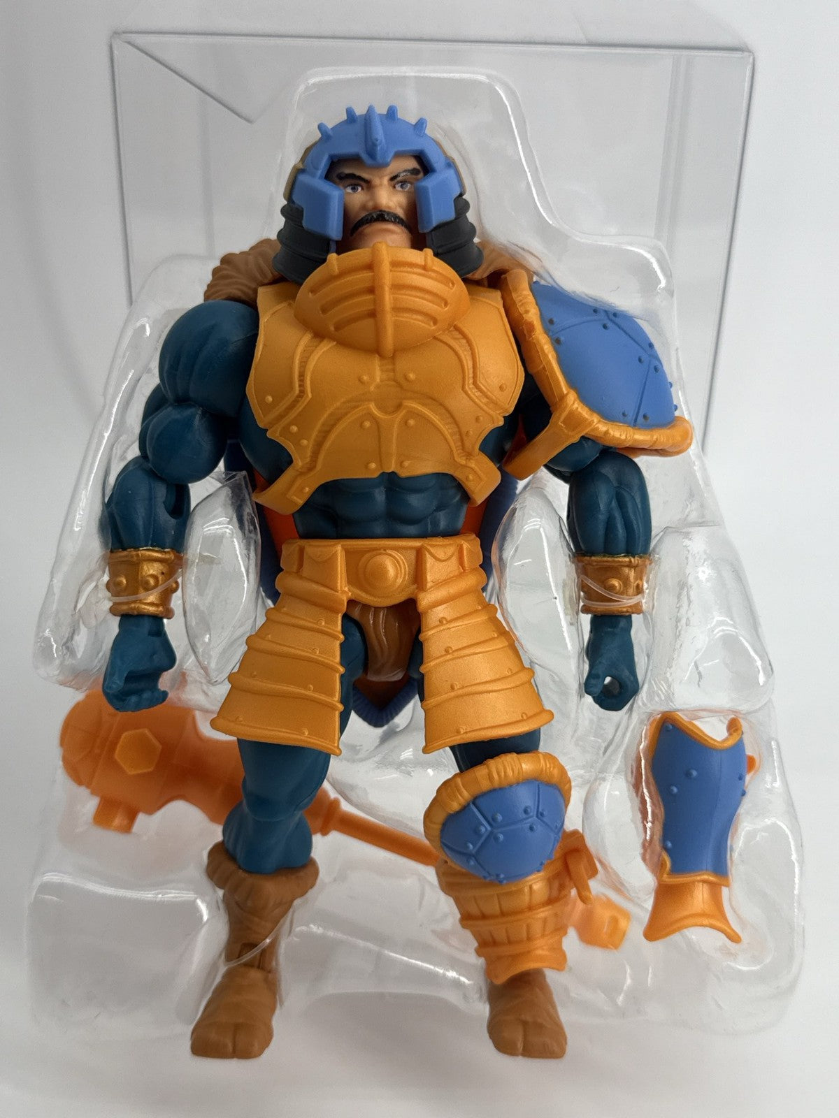 Mattel MOTU Turtles of Grayskull Man-At-Arms Origins TMNT Figure Loose Comic HPR