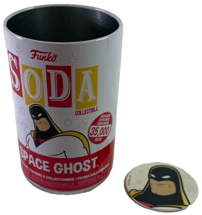 Funko Soda Space Ghost Vinyl Figure 2023 Common Open Can Sealed Inside