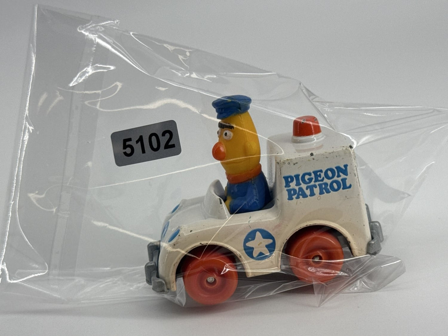 1981 Playskool Sesame St. Bert Pigeon Patrol Diecast Car