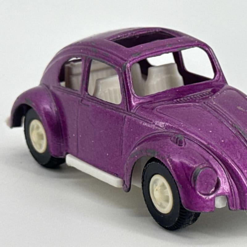 Tootsietoy VW Beetle Purple Diecast 1970s