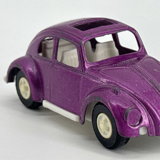 Tootsietoy VW Beetle Purple Diecast 1970s