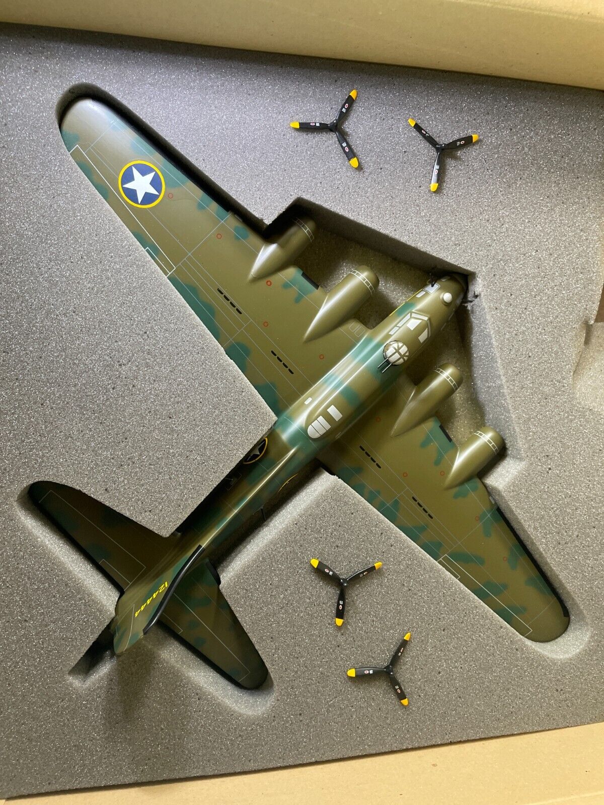 Danbury Mint Limited Edition Red Gremlin Airplane Model 779/3000 COA