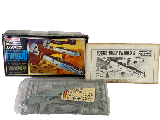 🛩️ Hasegawa 1/72 Focke-Wulf Fw190D-9 Model Kit (#1168) – Iconic WWII German