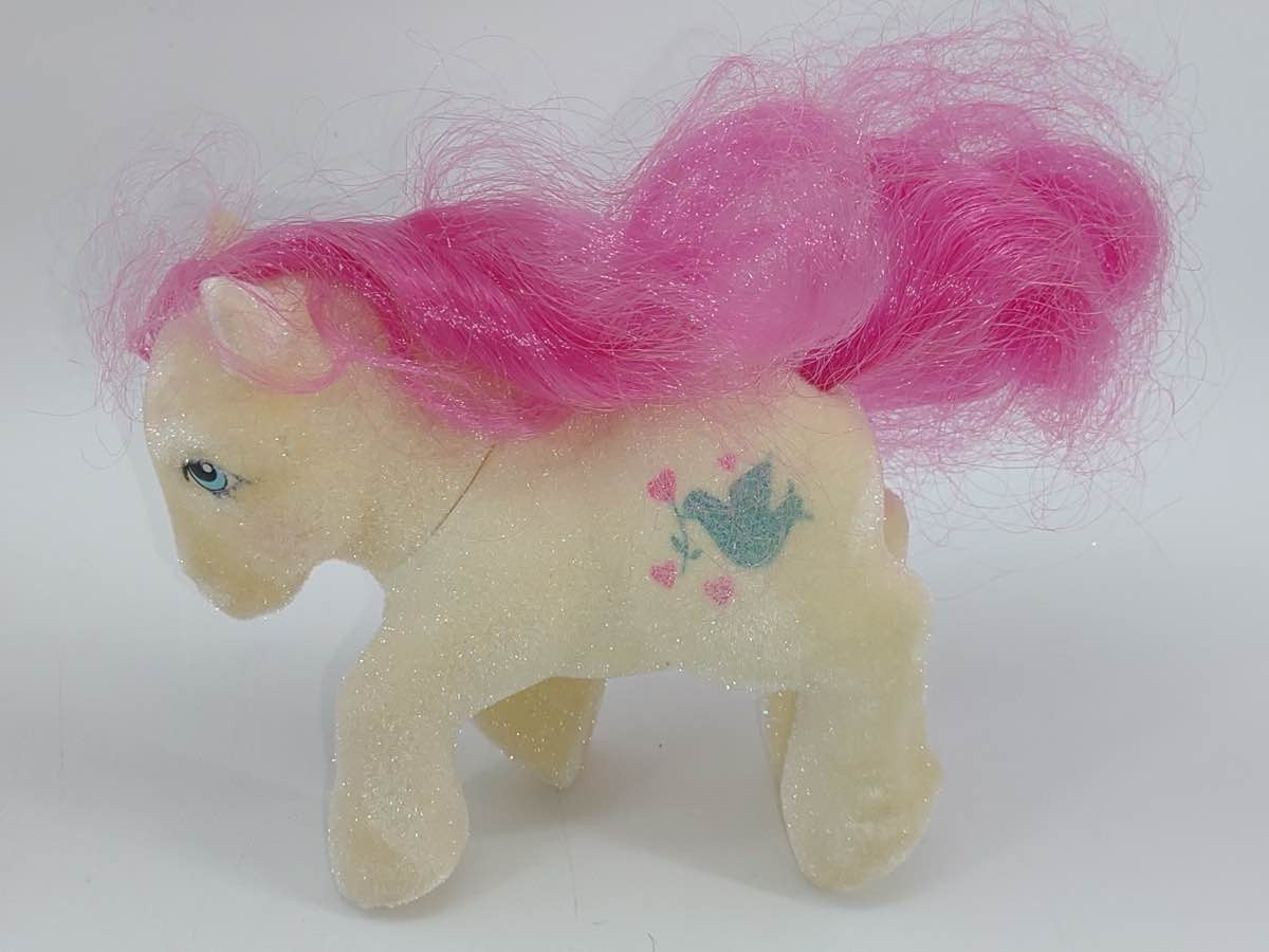 1983 My Little Pony G1 Sundance So Soft Pink Hair Hearts MLP