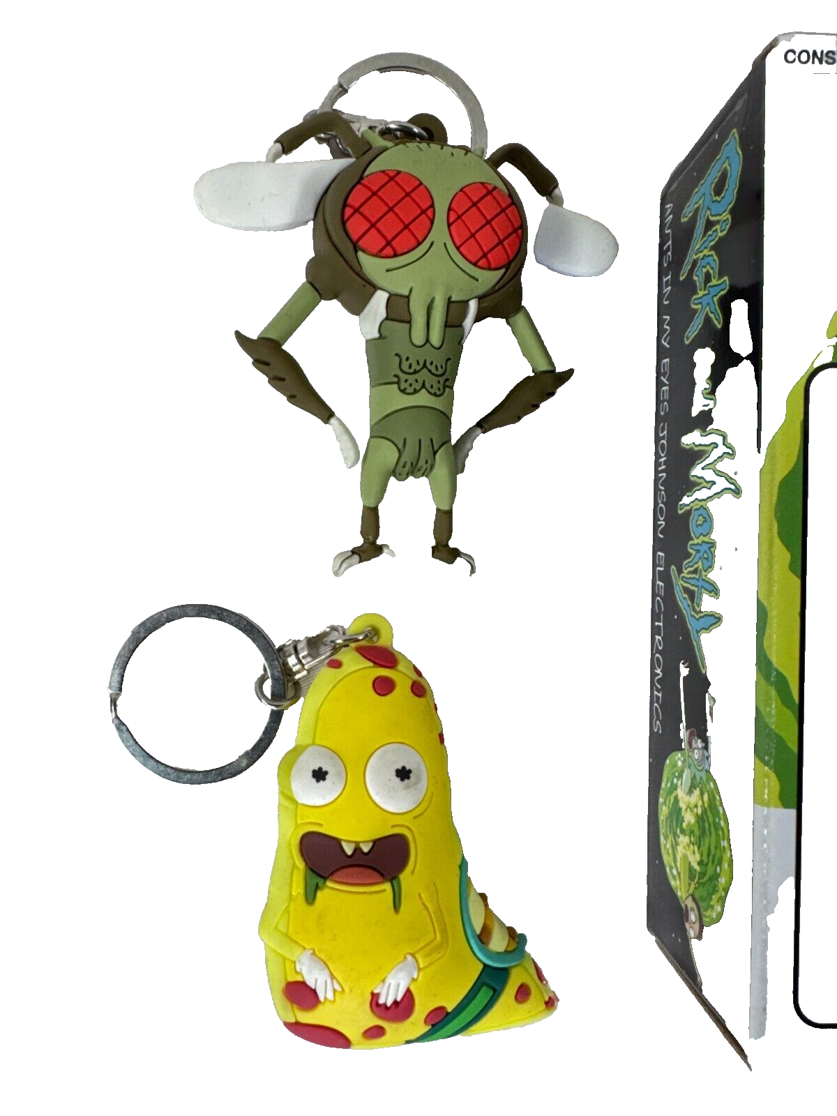 Rick and Morty Lot – 2 McFarlane Sets + 7 Mystery Minis + 2 Keychains GITD Rick