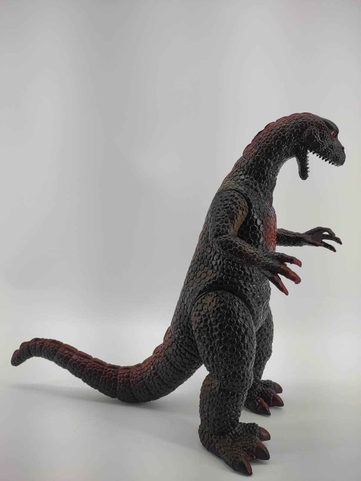 1997 Dormei Godzilla 15" Poseable Action Figure Red Black UKRD Dinosaur
