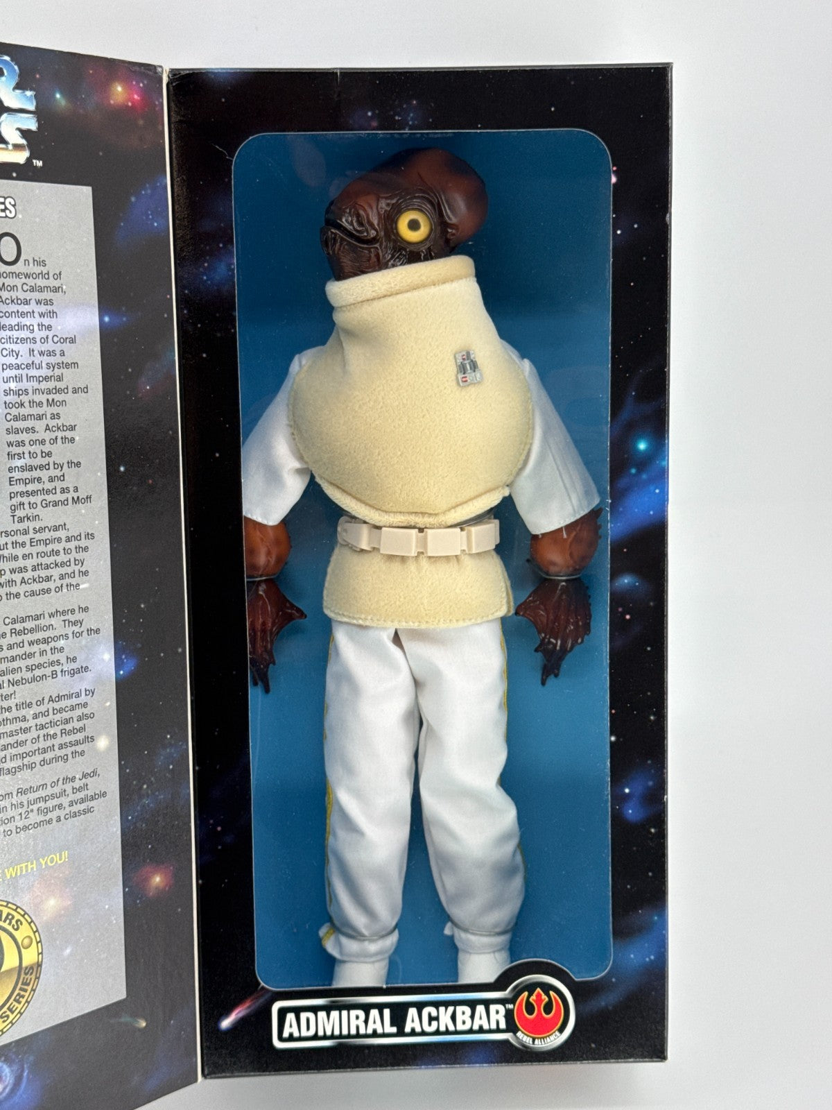 Kenner Star Wars Admiral Ackbar Collector Series 12” Figure MIB 1996 VTG HTF