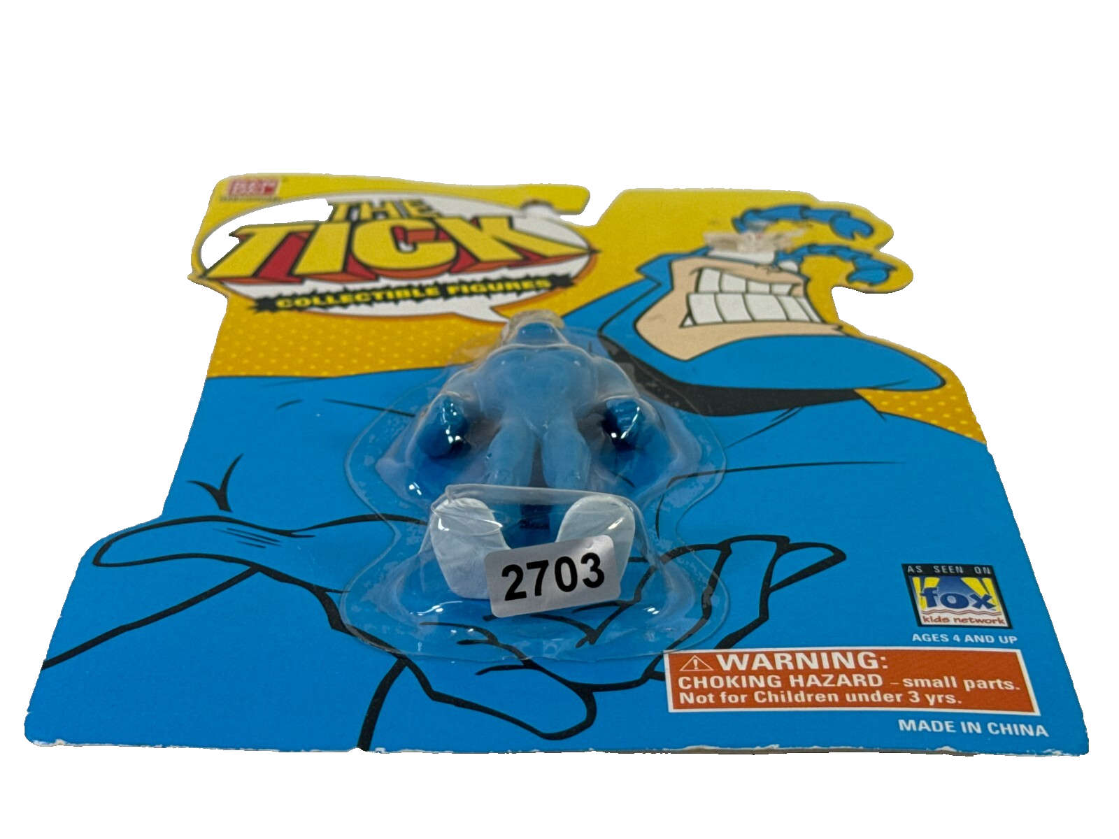 1994 Bandai The Tick Action Figure Cartoon Series Fox Kids Vintage MOC 2601