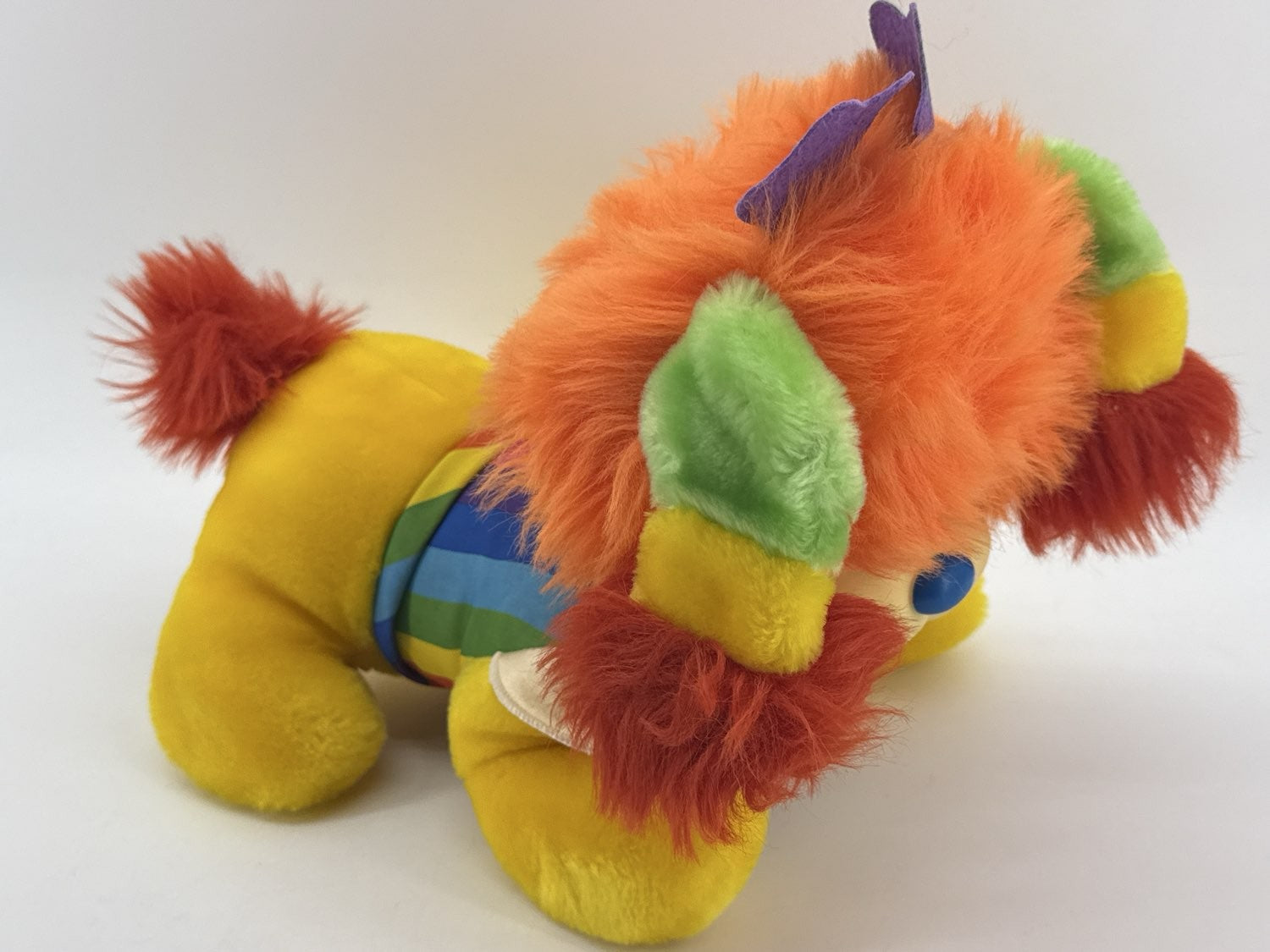 1983 Hallmark Rainbow Brite Puppy Brite Plush Dog