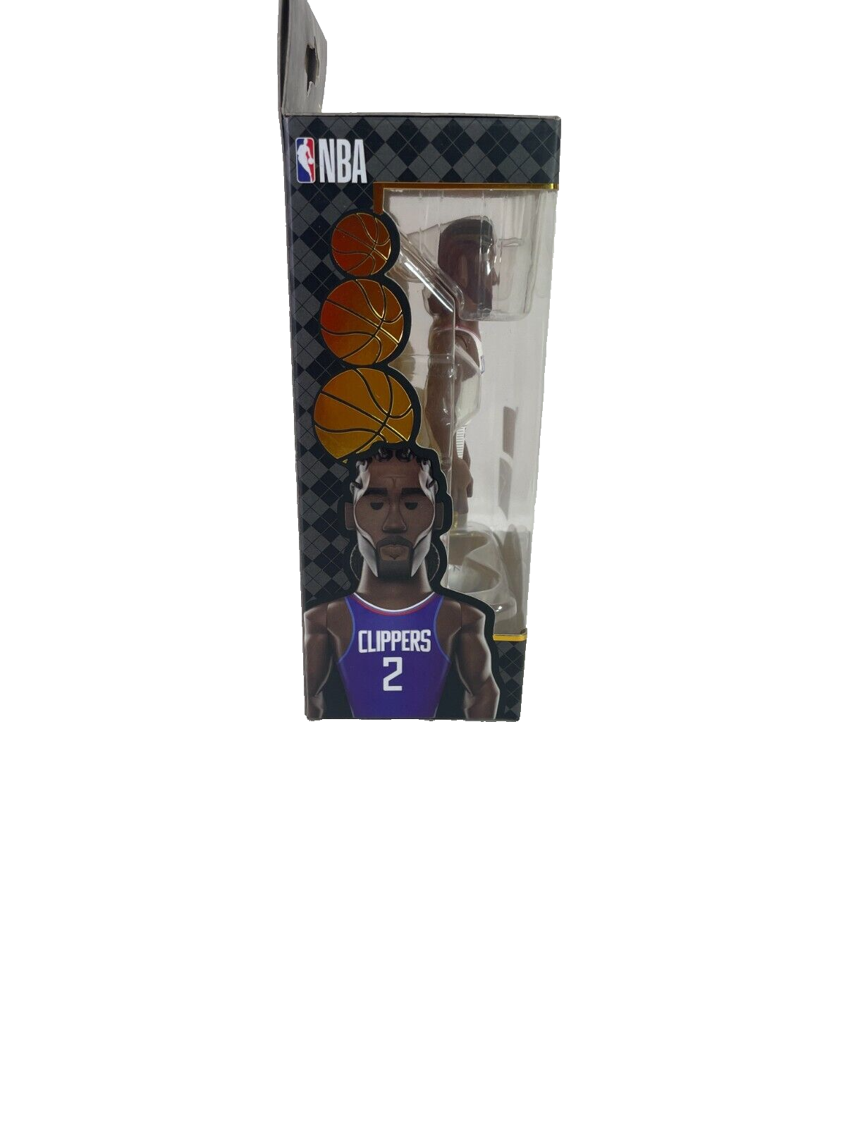 Funko Gold Kawhi Leonard CHASE Figure White Clippers Jersey NBA DRM210812 1956