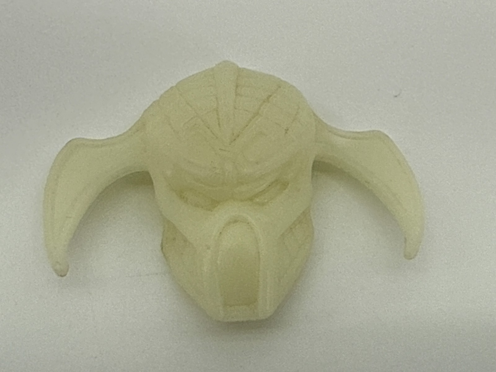 1994 Kenner Predator Stalker Glow Mask Helmet Part Vintage GITD Accessory Loose