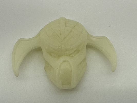 1994 Kenner Predator Stalker Glow Mask Helmet Part Vintage GITD Accessory Loose