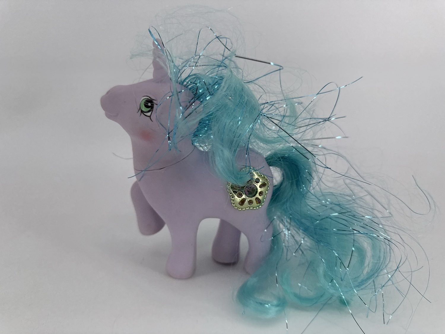 1987 MLP G1 Princess Sparkle Amethyst Unicorn