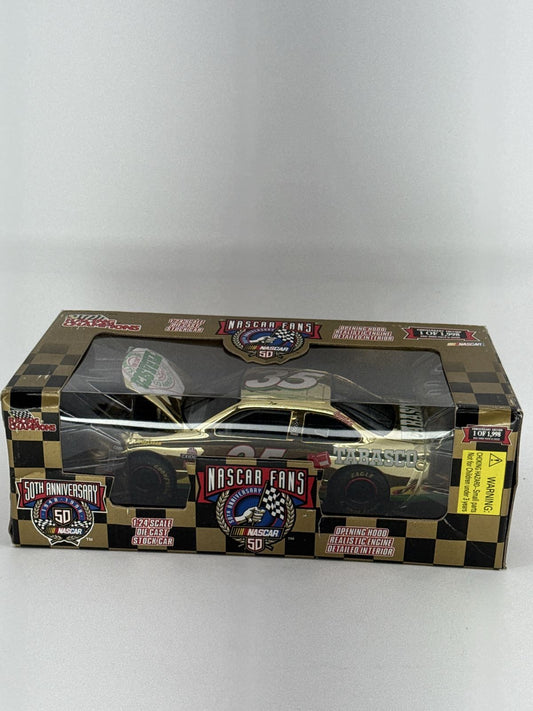 Racing Champions NASCAR #35 Tabasco 50th Anniv Gold 1:24 Diecast 1 of 1,998