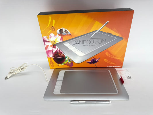 Wacom Bamboo Fun CTH-661 Pen Touch Tablet Medium USB Graphic Drawing Pad