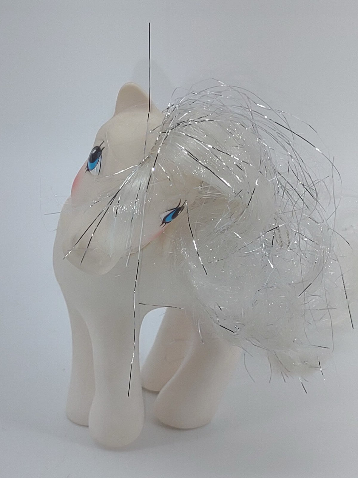 1987 MLP Princess Tiffany Pegasus White Jewel Tinsel