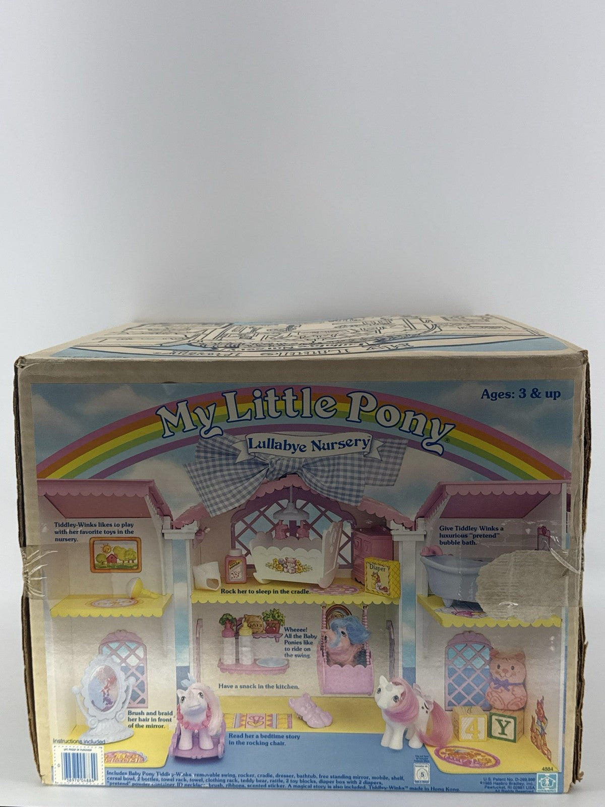 1985 My Little Pony G1 Lullaby Nursery W/Box & Accessories Hasbro