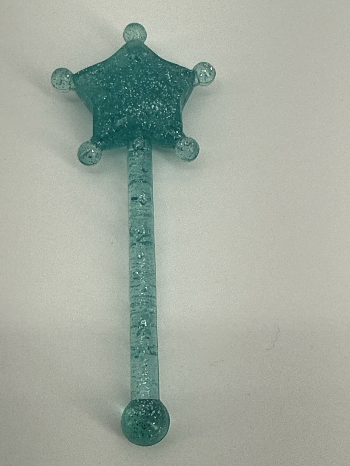 MLP G1 My Little Pony Aqua Glitter Star Wand 80s