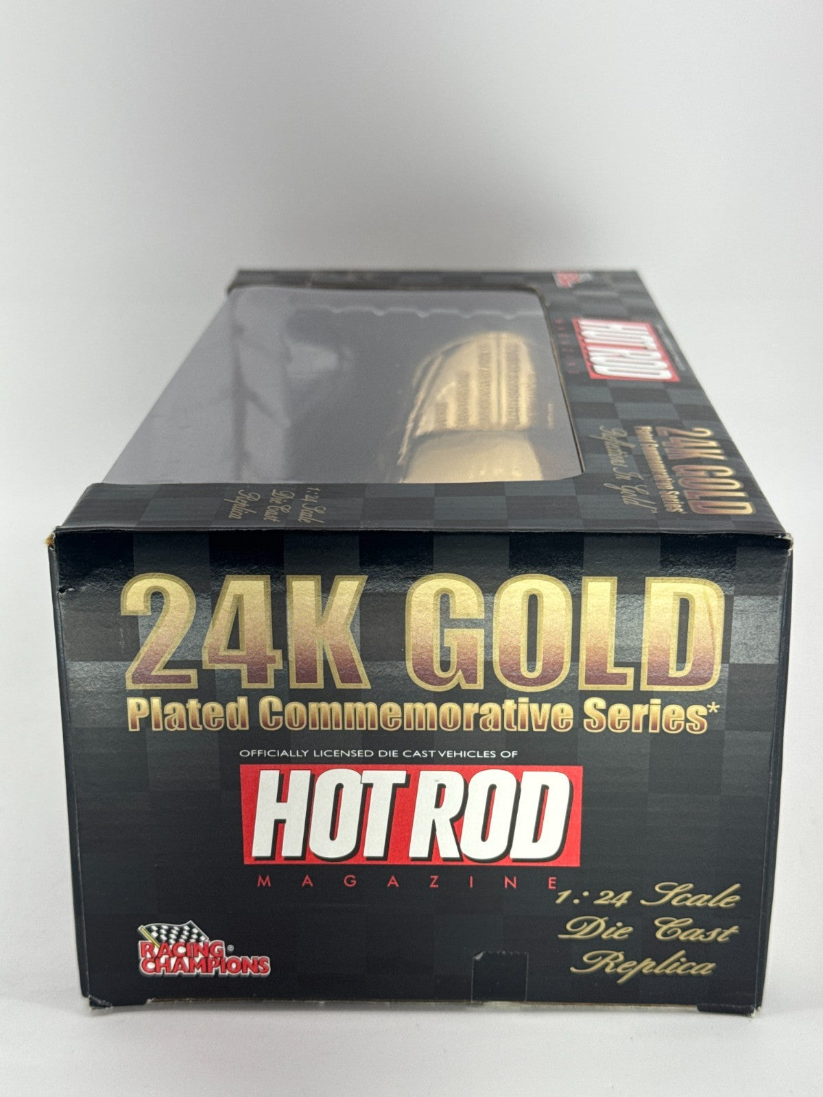 Racing Champions 1:24 24K Gold Mercury Diecast HOT ROD 50th Anniv Ltd 1 of 4,998