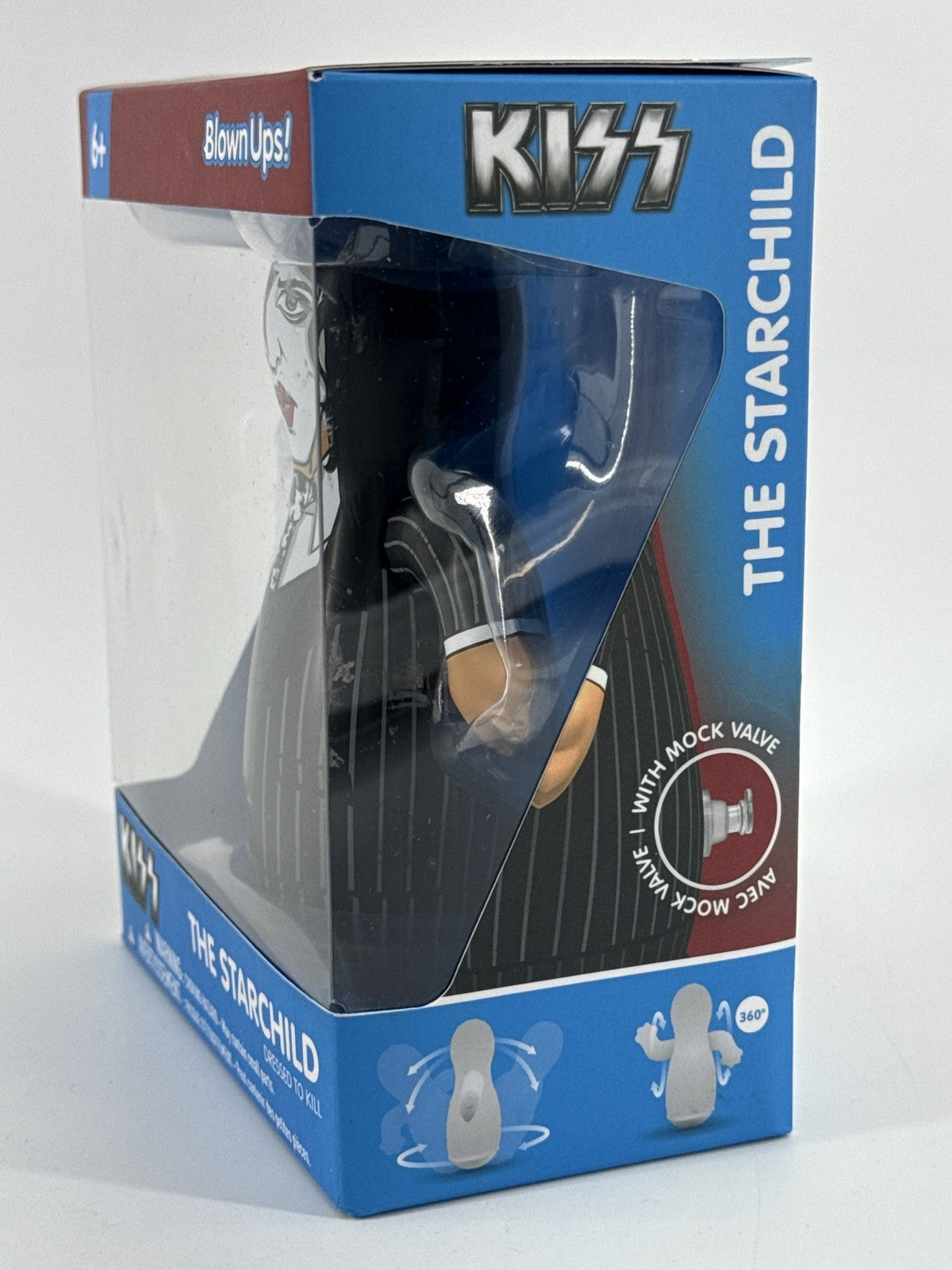 KISS Blown Ups The Starchild Vinyl Toy 2020 Dressed to Kill Paul Stanley New Box