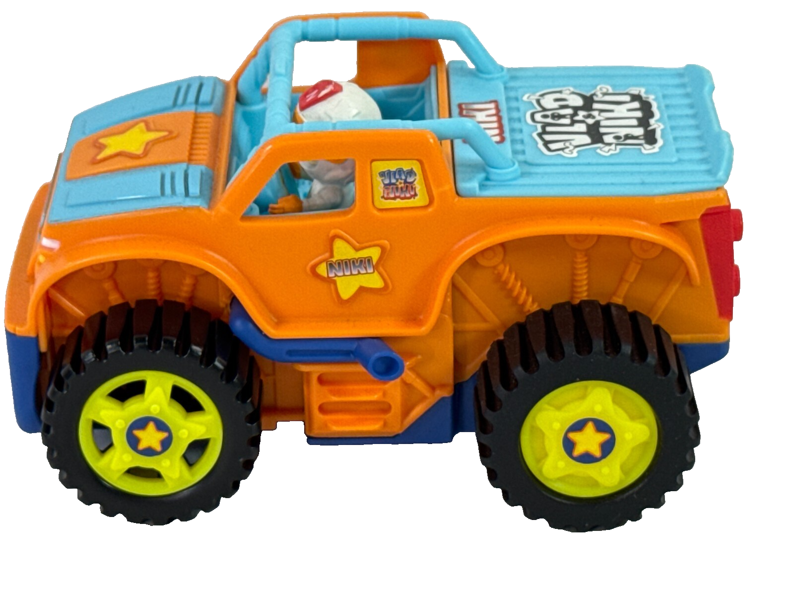 Vlad & Niki Shake 'Ems Monster Truck Orange Blue Lights Sounds Works 2710