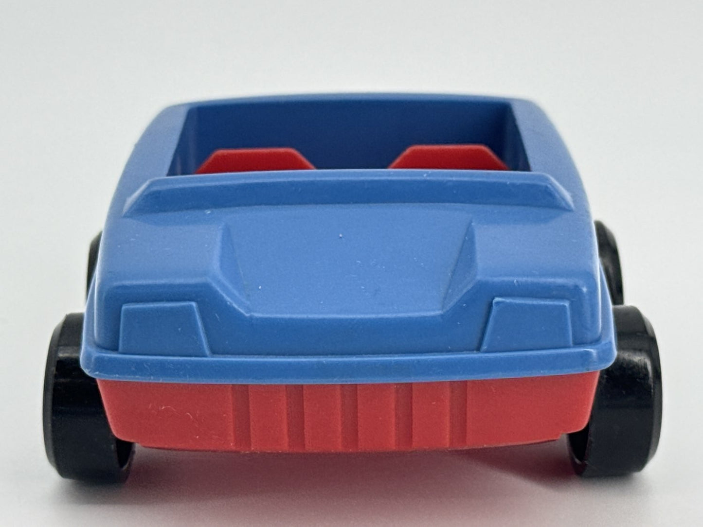 Playskool 1974 Familiar Places #480 Red Blue Car Toy
