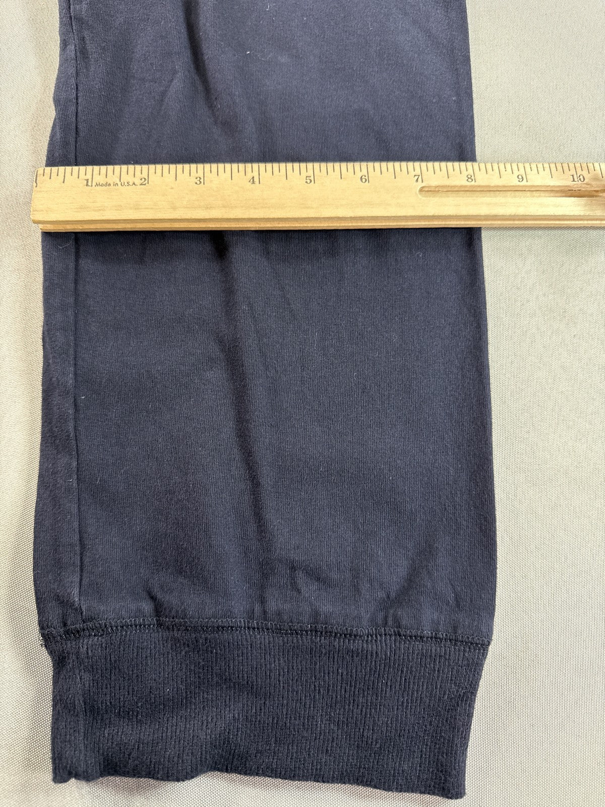 Goodfellow Co Henley Shirt Mens 5XB Navy Blue Long Sleeve Cotton Regular Fit