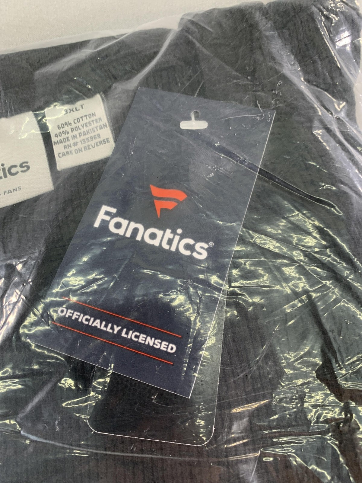 Kansas City Chiefs Shirt Mens 3XLT Black NFL Football Thermal Long Sleeve