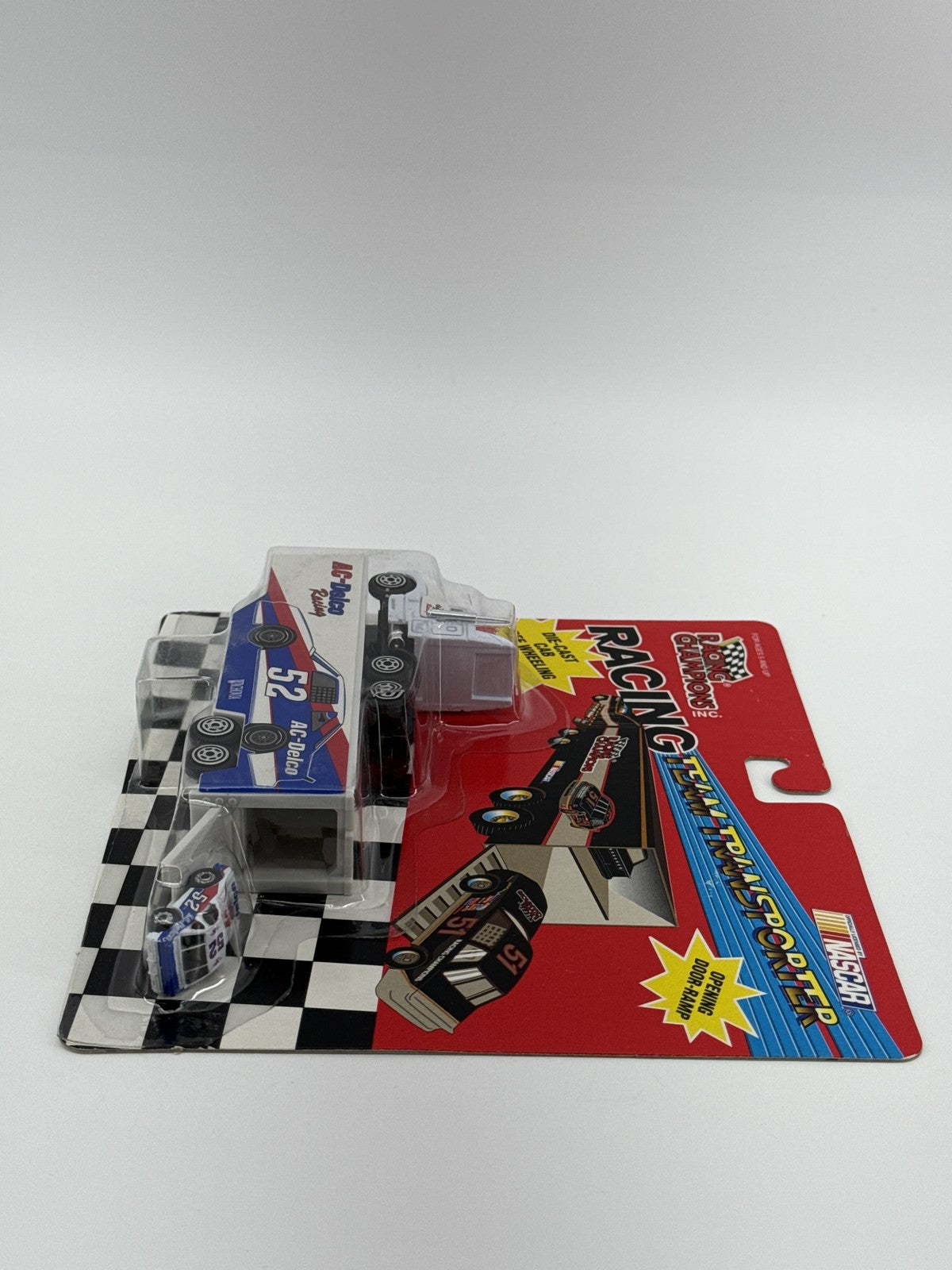 Vintage Racing Champions NASCAR Team Transporter AC Delco #52 Diecast New 1994