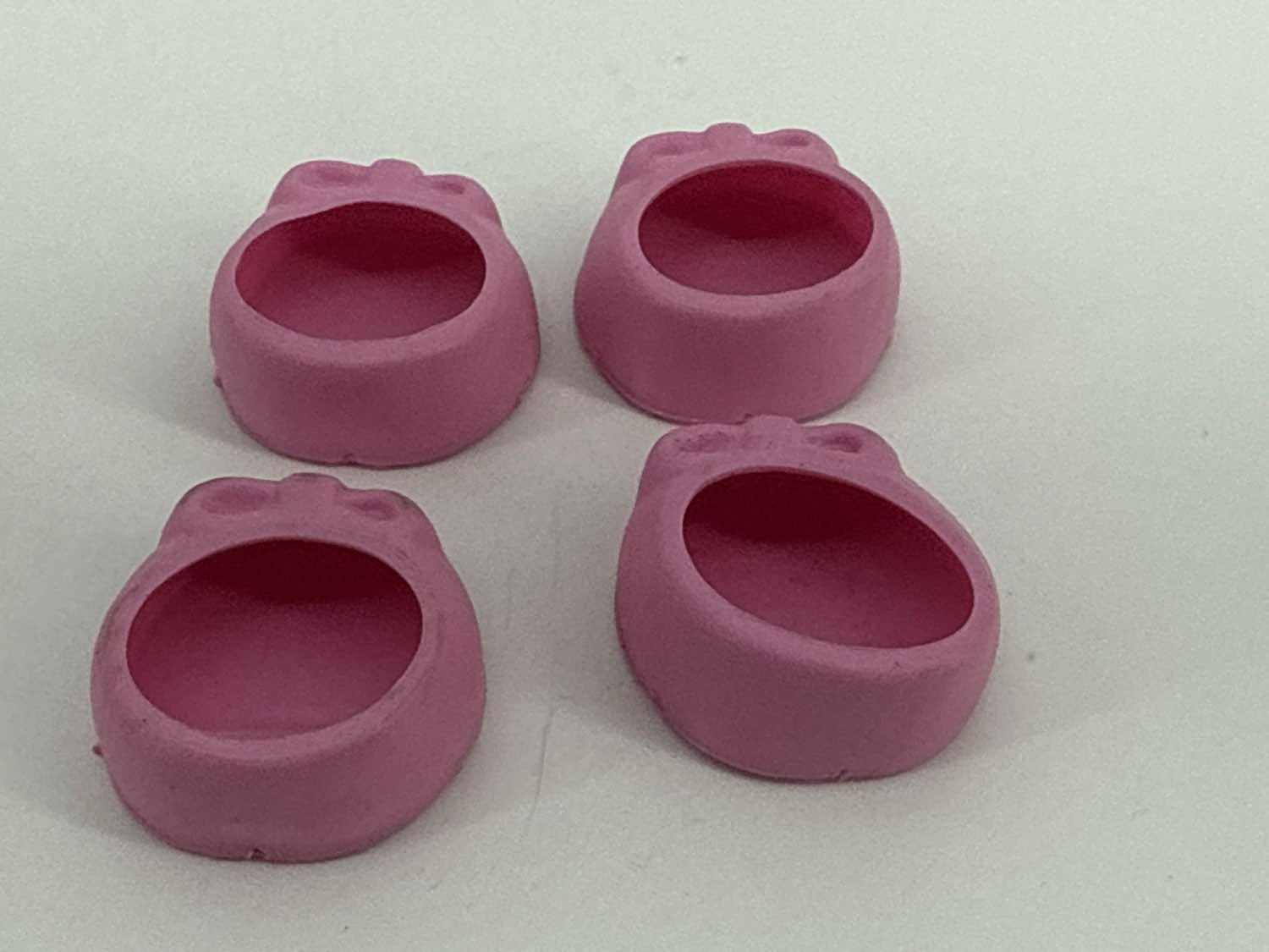 MLP G1 Adult Horse Pink Bow Shoes (4-pc. Set)