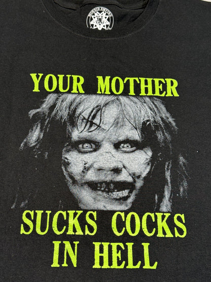 Morbid Empire Merchandise St Exorcist Horror Graphic Tee XL Black Cotton Regular
