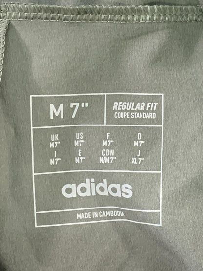 Adidas Shorts Mens Medium Gray Designed for Training AEROREADY Zip Pocket Gym